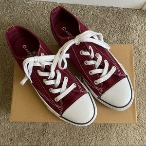 Dark red Airwalk canvas Womens shoes